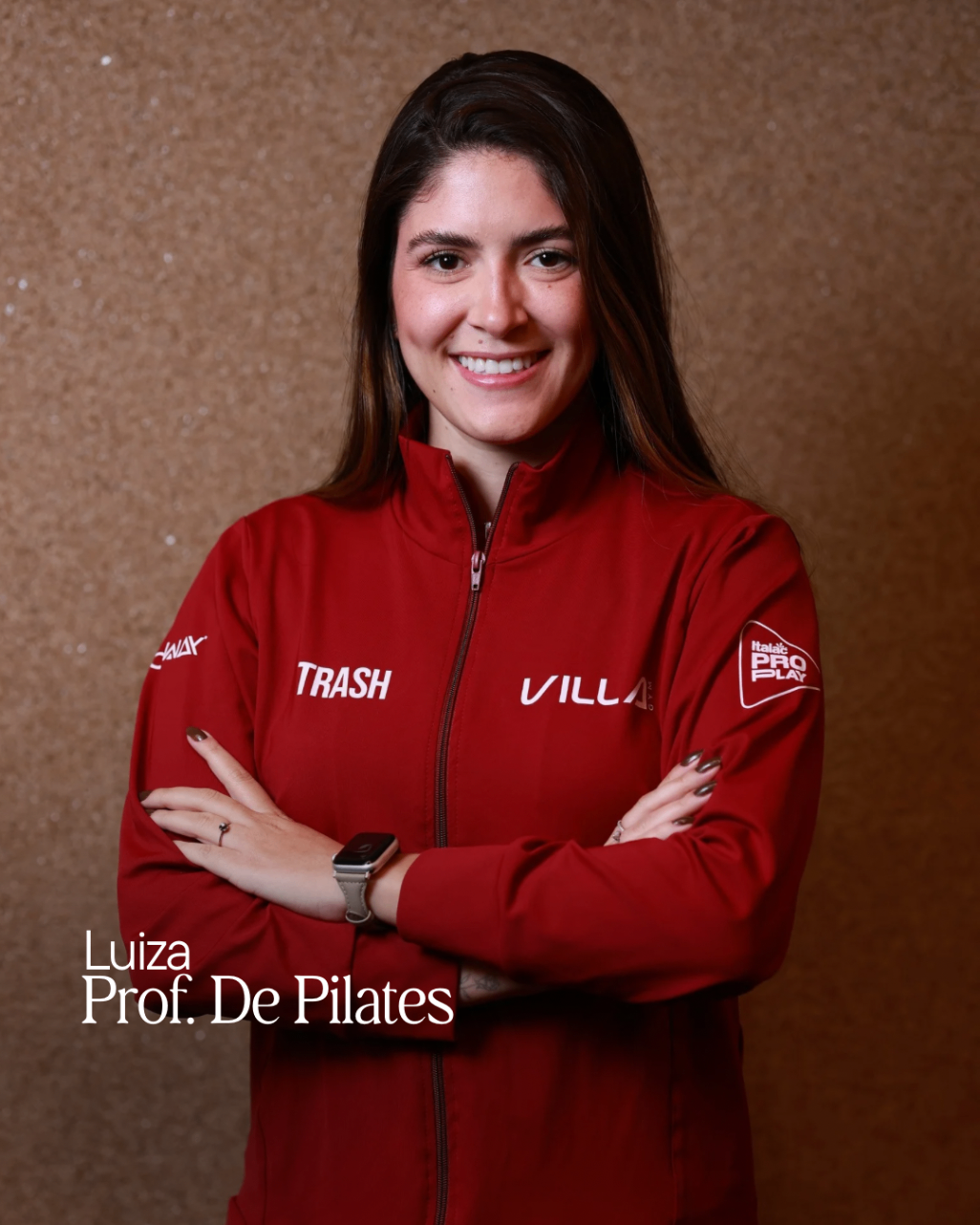 Luiza, professora de pilates da Villa Gym