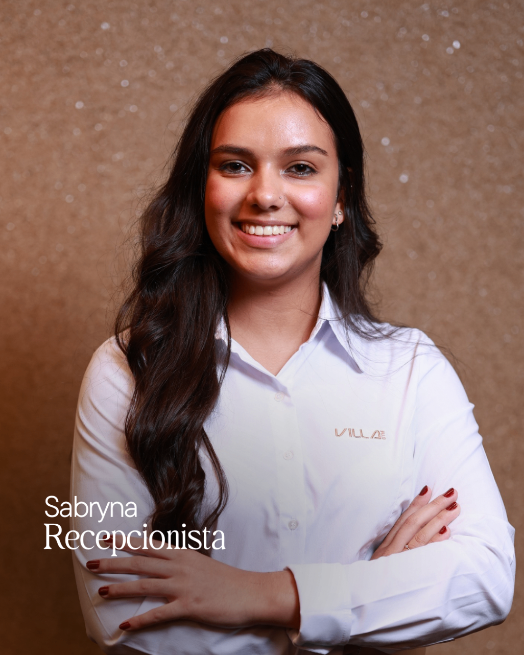 Sabryna, recepcionista da Villa Gym